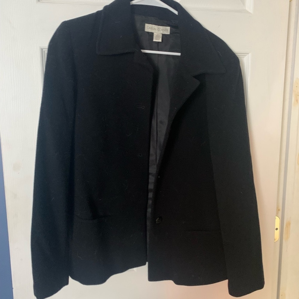 Casual Corner Wool Blazer